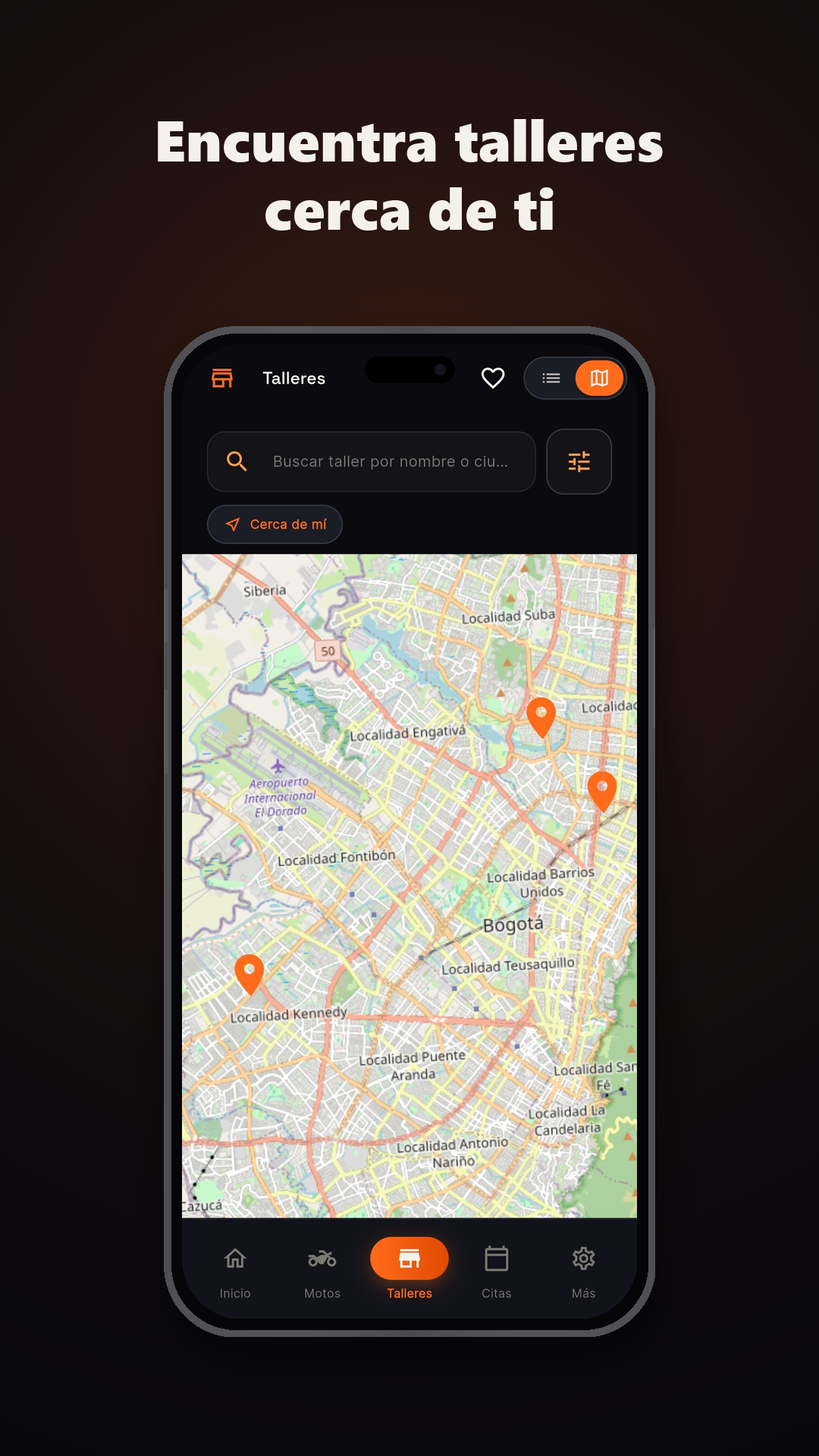 Pantalla 4 de la app Tuerko
